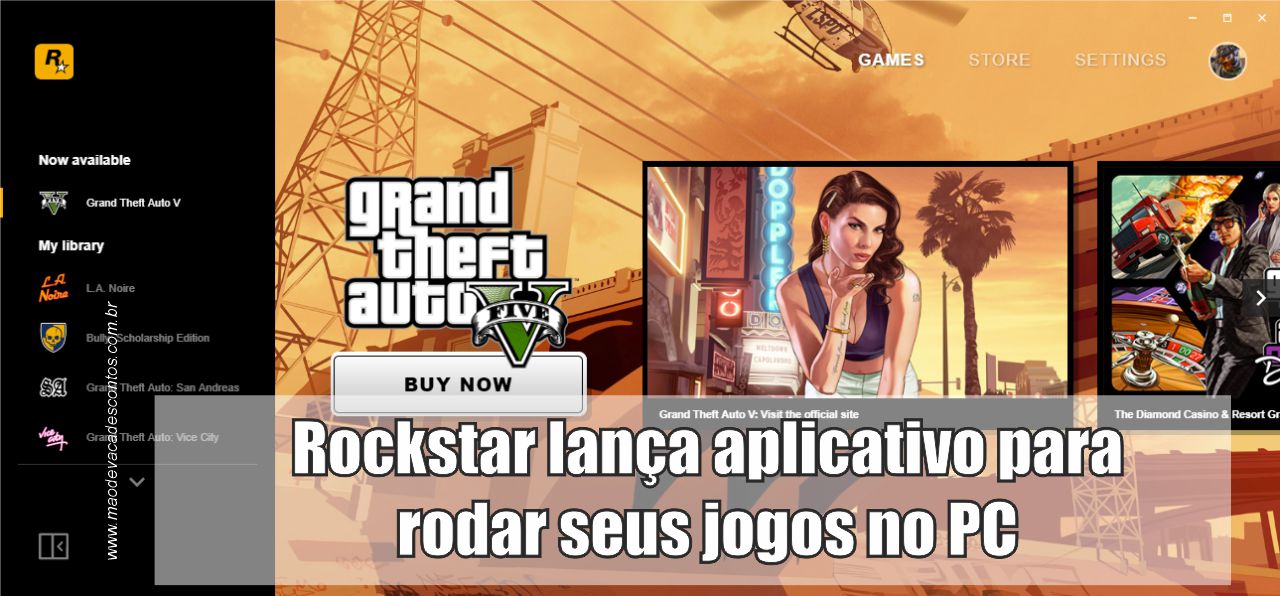 Como instalar o Rockstar Games Launcher e baixar o GTA SAN ANDREAS