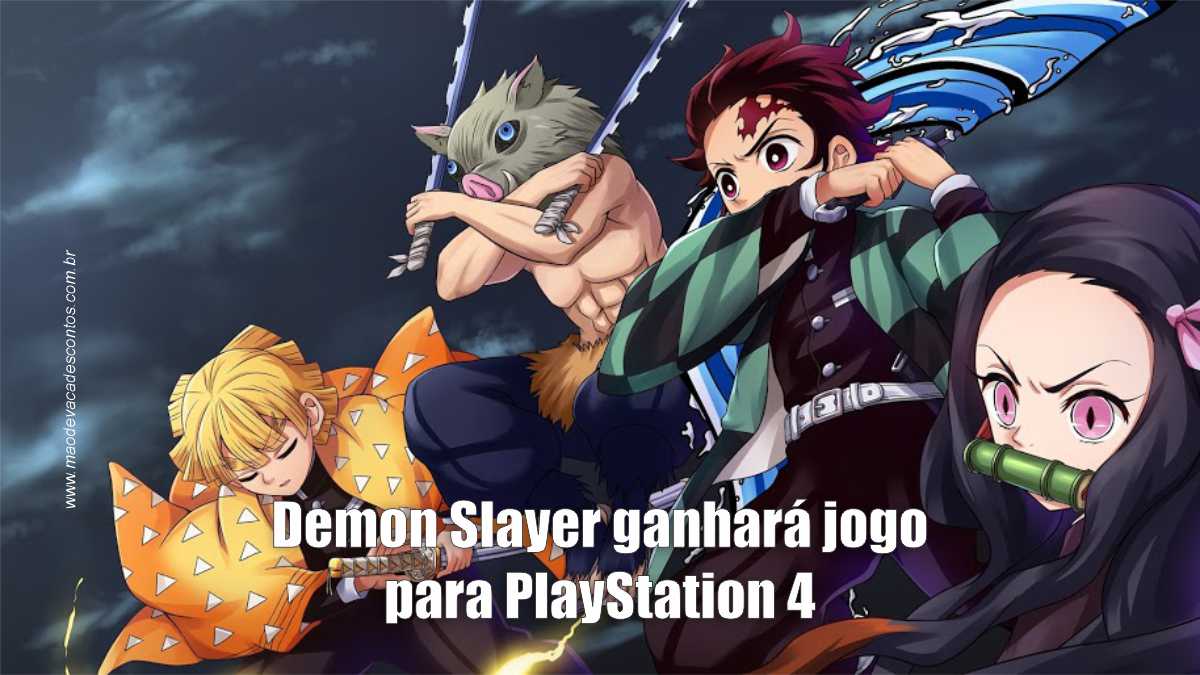 Demon Slayer Ganhará Jogo Para Playstation 4 Mão De Vaca Descontos Cashback Cupons E Promoções 