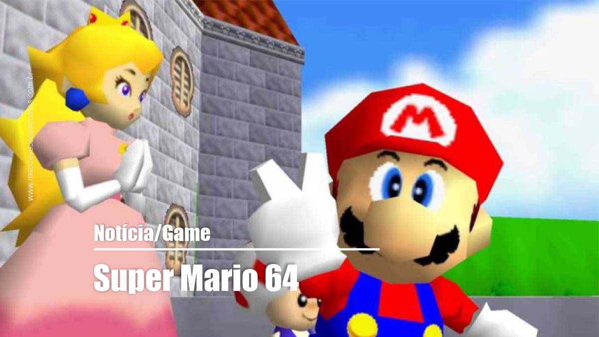 Super Mario 64  O port feito por fã que roda no PC nativamente em 8K (sem  emulador!)