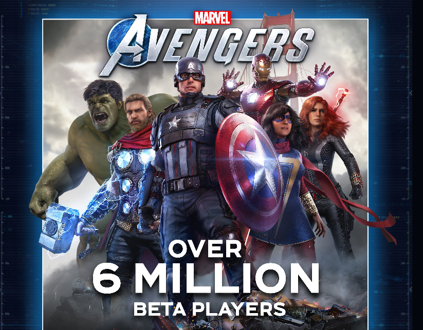 Beta De Marvel's Avengers Foi Jogada Por 6 Milhões De Pessoas - Mão De ...