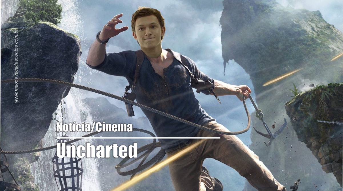 Foto do filme de Uncharted mostra Tom Holland como Nate
