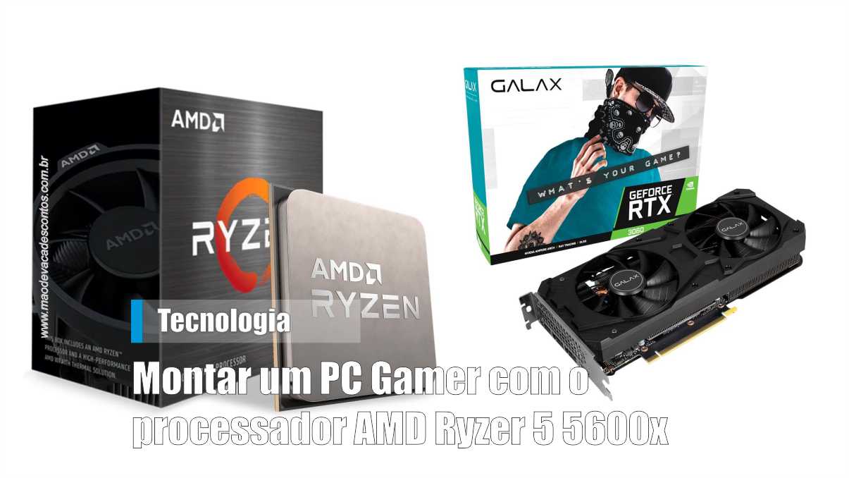 Processador AMD Ryzen 5 5600X