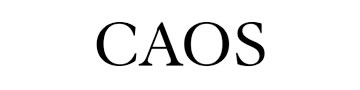 CAOS Logo