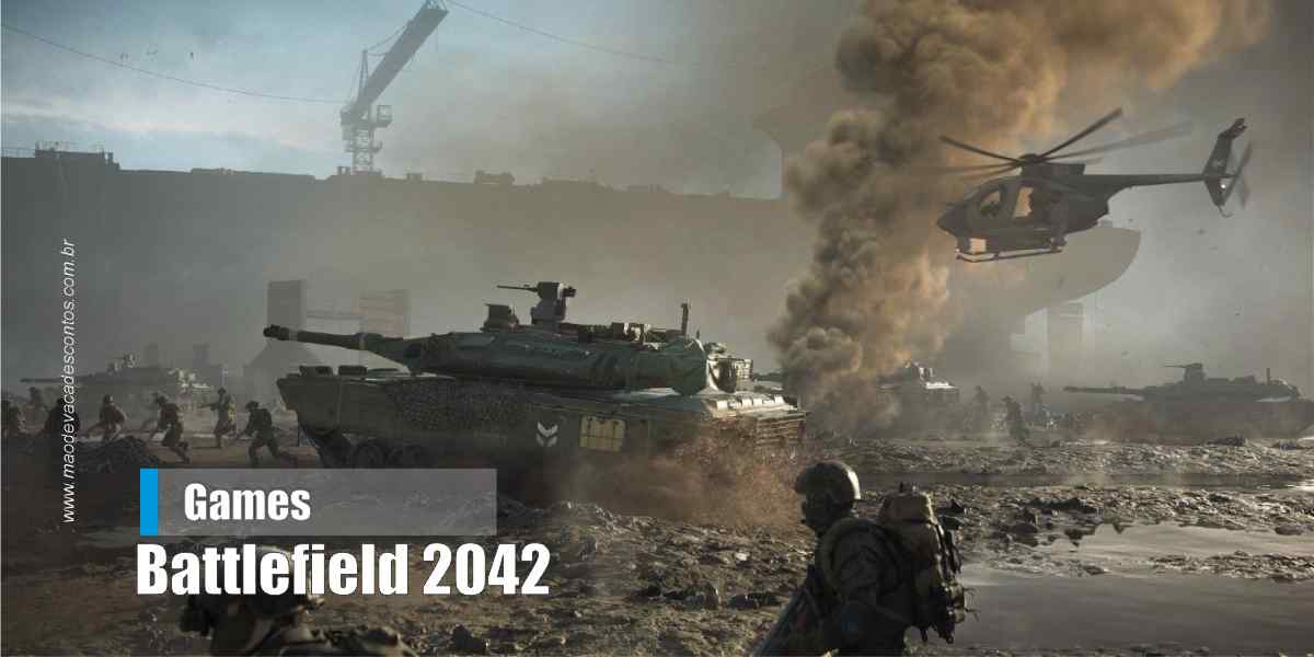 Battlefield 2042 para PS4 Electronic Arts KaBuM