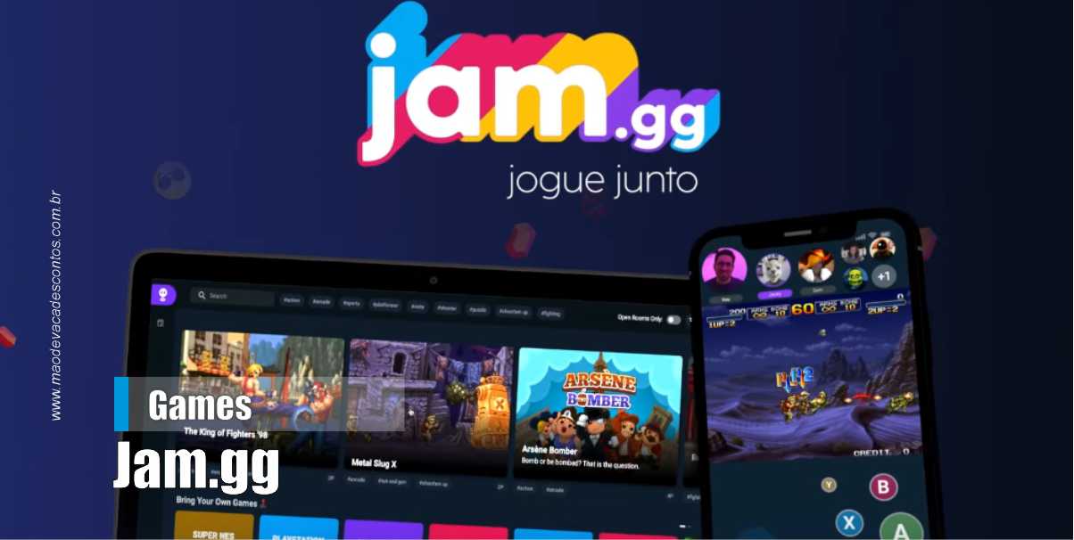 Já está disponível no Brasil a página 'Jam.gg' que é recheada de jogos  antigos - Mão de Vaca Descontos - Cashback, Cupons e Promoções