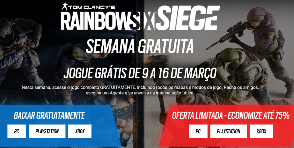 Rainbow Six Siege: Será que vai se tornar um jogo gratuito em 2023❓