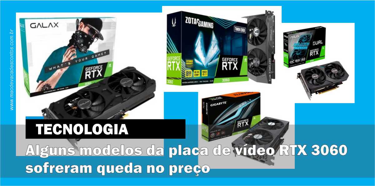 Seleção de placas de vídeo RTX 4060 Ti e fontes recomendadas - Mão de Vaca  Descontos - Cashback, Cupons e Promoções