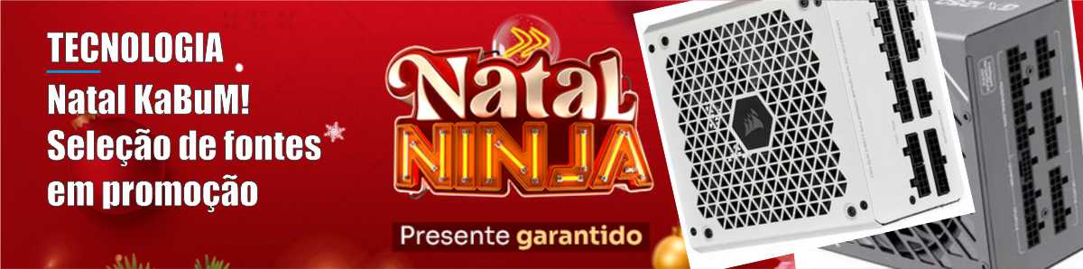 Natal KaBuM! – Seleção de fontes em promoção